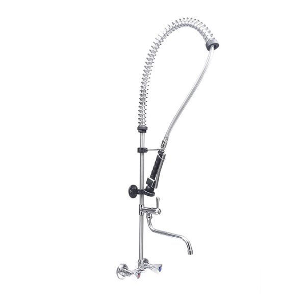 0513 MT04 Deluxe Duvara Monte Ara Musluklu Ön Yıkama Duşu